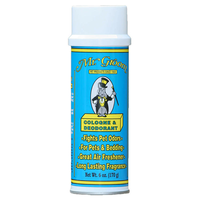 Mr Groom Cologne & Deodorant - spray neutralizing unpleasant pet odors.