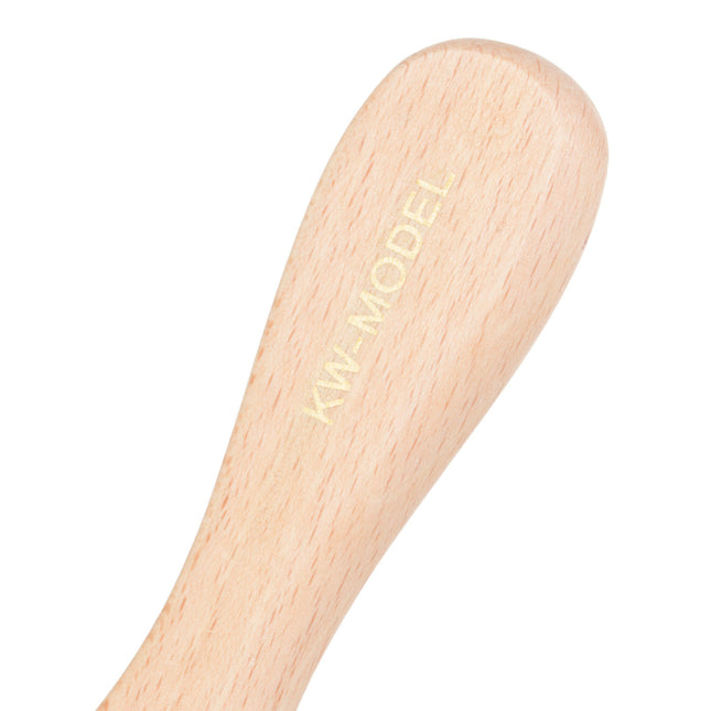 KW Pin Brush Small - wooden brush with metal pins for long-haired breeds.