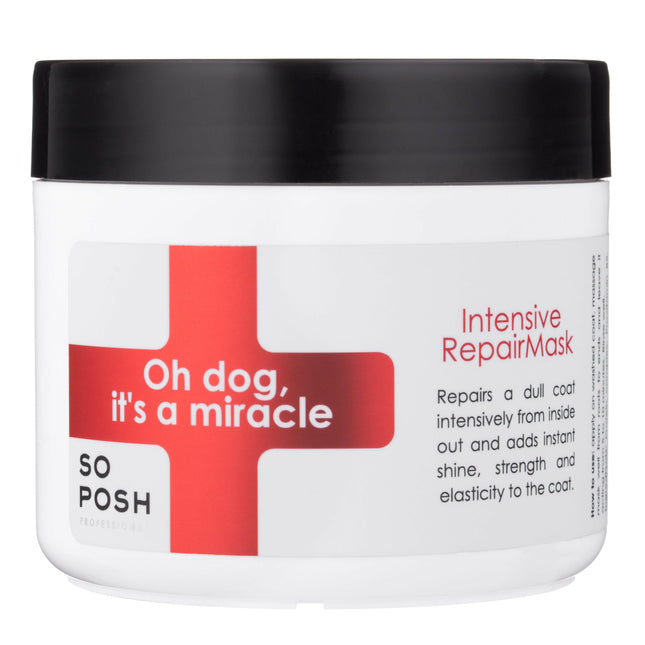 So Posh Oh Dog, It's a Miracle Mask - intensely nourishing and restorative mask for dry and dull fur.