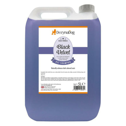 DezynaDog Magic Formula Velvet Shampoo - dog shampoo for fur and dark coats, concentrate 1:10.
