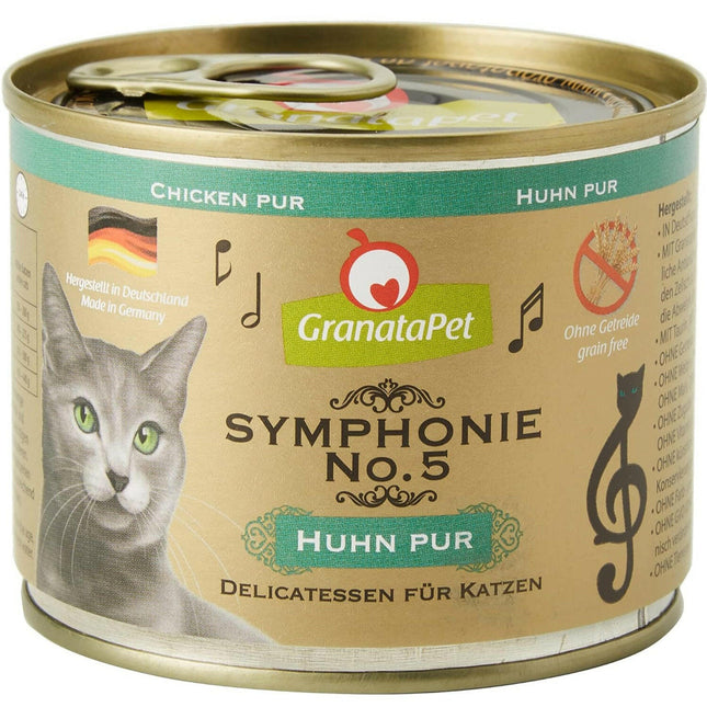 GranataPet Symphonie - high-meat cat food, chicken.