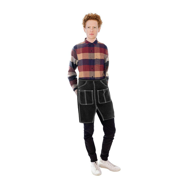 Artero Black Apron - quick-drying grooming apron.