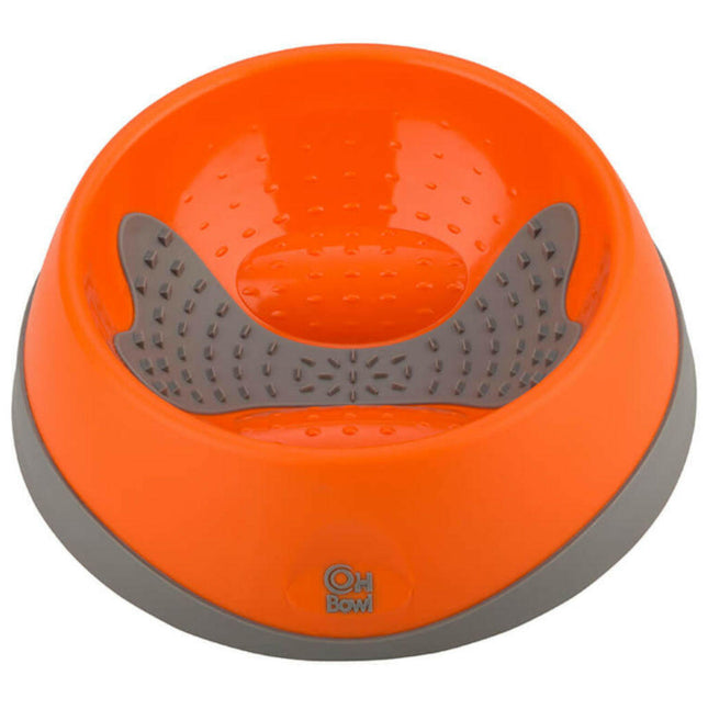 OH Bowl Medium - bowl for medium and large dogs, supporting oral hygiene.