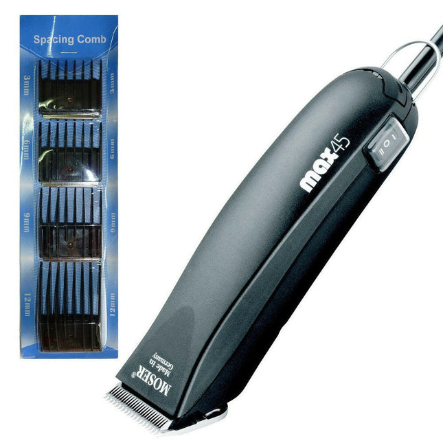 Moser 1245 MAX - set with 4 plastic attachments.