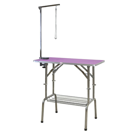 Sturdy Grooming Table Blovi - with Height Adjustment Range of 75 - 90cm.