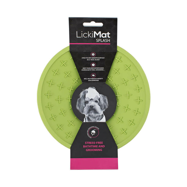 LickiMat Splash - licking mat for dogs and cats, with suction cup.