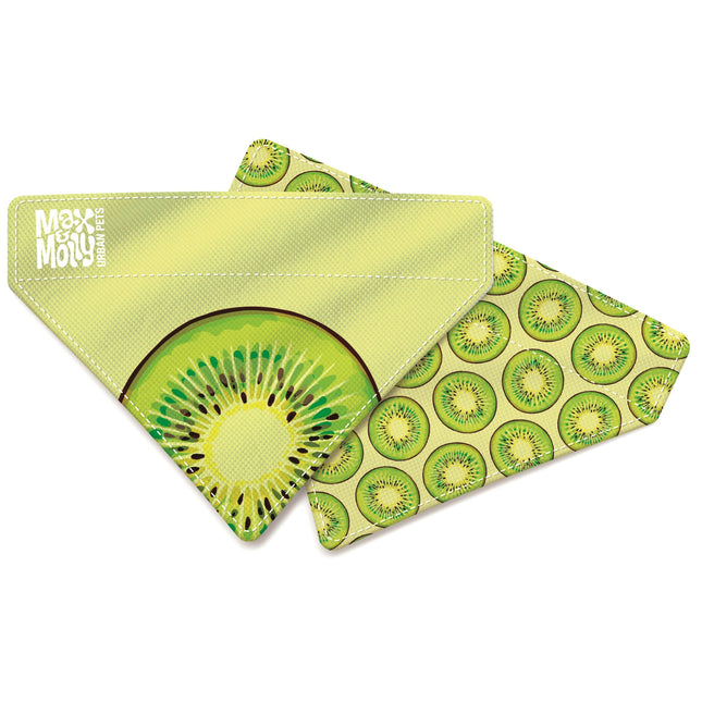 Max & Molly Reversible Bandana Kiwi - double-sided bandana for dogs.