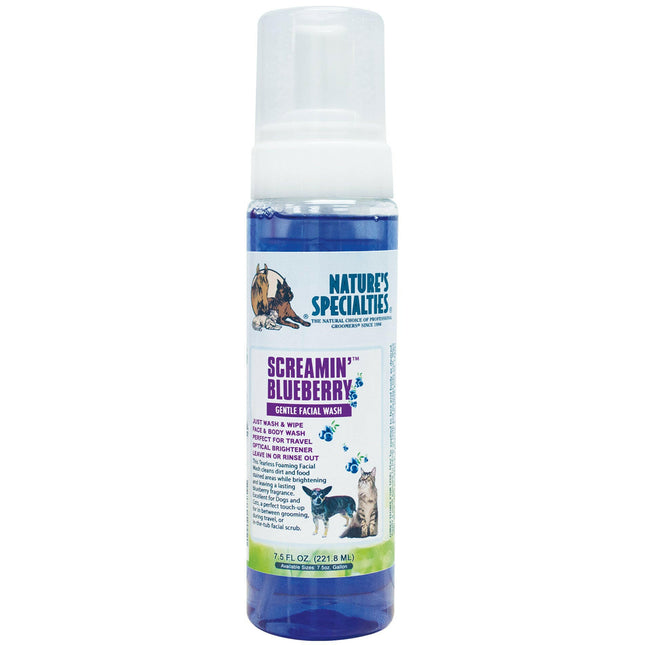 Nature's Specialties Screamin' Blueberry - gentle foam for cleaning your dog's and cat's mouth.