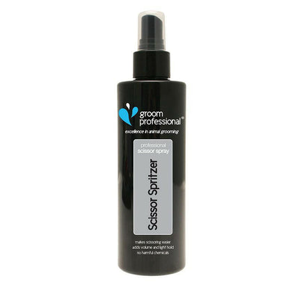 Groom Professional Scissor Spritzer - spray that facilitates scissor cutting.