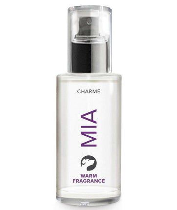 Charme Mia Warm Fragrance - perfumes for dogs with a warm scent of citrus, accented with notes of cinnamon and musk..