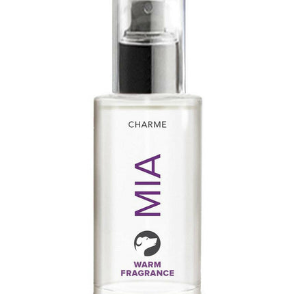 Charme Mia Warm Fragrance - perfumes for dogs with a warm scent of citrus, accented with notes of cinnamon and musk..