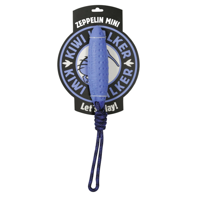 Kiwi Walker Let's Play Zeppelin - fetch toy with rope for dogs.