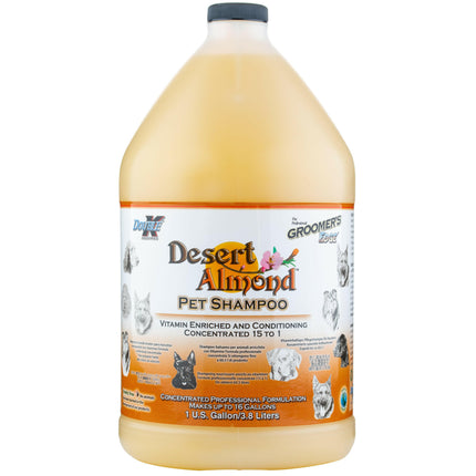 Double K Desert Almond - almond shampoo for long and thick fur of dogs, cats, and horses, concentrate.