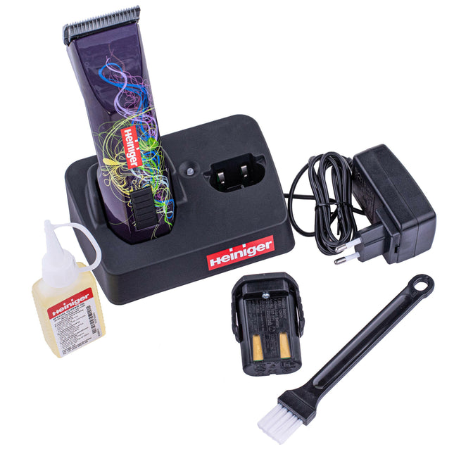 Heiniger Saphir Style - professional cordless clipper with blade (1.5mm) - rechargeable battery.