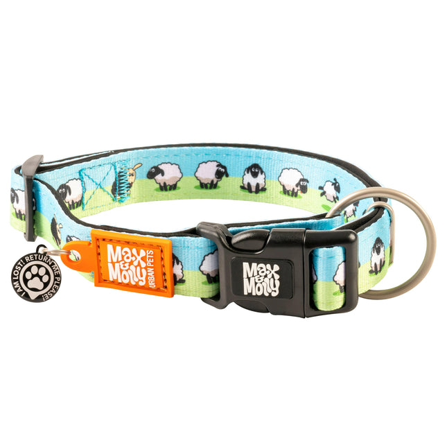 Max & Molly GOTCHA! Smart ID Sheep Collar - collar with smart Tag for dogs.