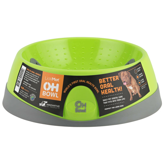 OH Bowl Large - bowl for medium and large dogs, supporting oral hygiene.