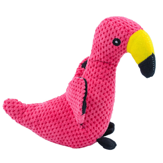 Blovi Flamingo - plush flamingo toy for puppies with a squeaker.