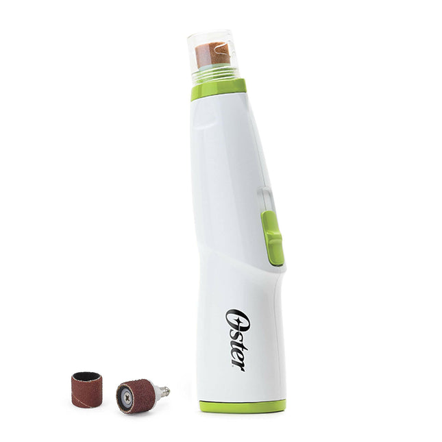 Oster Pet Nail Grinder - cordless, battery-operated nail grinder for dogs and cats.