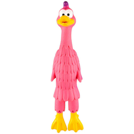 Flamingo Duck - dog toy, duck with squeaker.