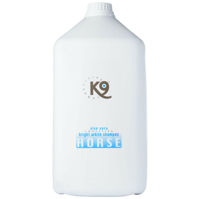 K9 Horse Bright Shampoo - whitening shampoo for horses for fur and light coats, concentrate 1:10.