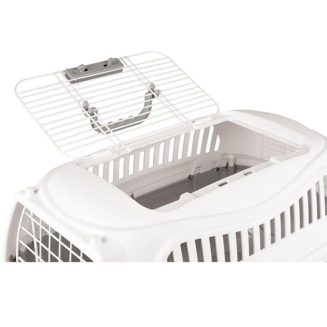 Flamingo Transport Cage Globe Grey S - transporter for cats, small dogs, for.
