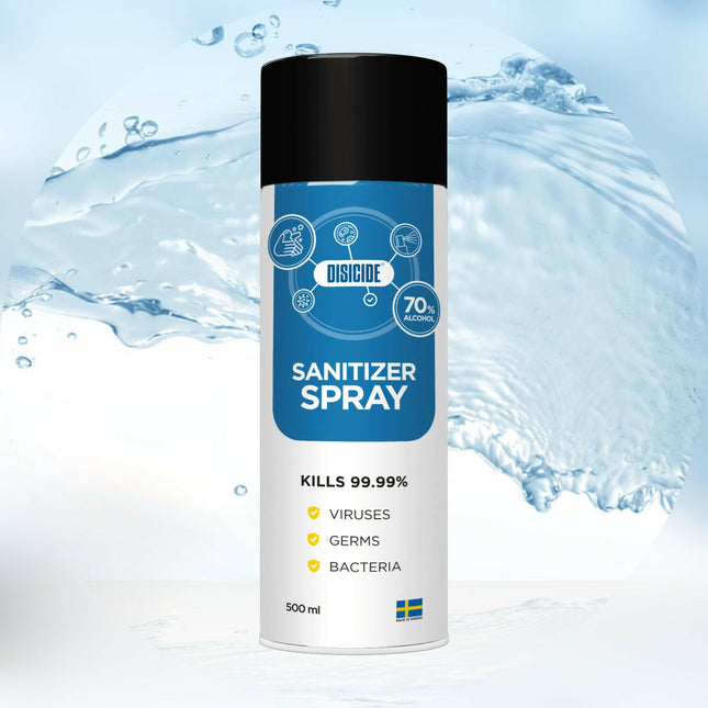 Disicide Sanitizer Spray - universal preparation for hygienic hand and surface disinfection, in spray form.