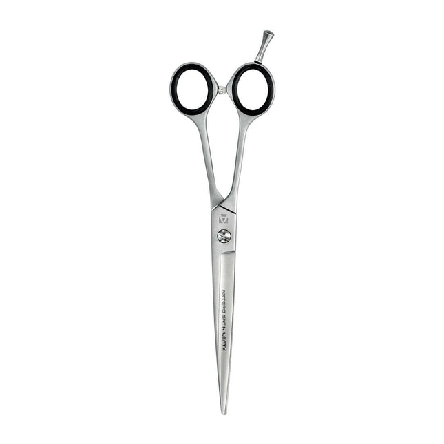Artero Satin Lefty - professional scissors made of Japanese steel with a satin finish, designed for left-handed users, straight..