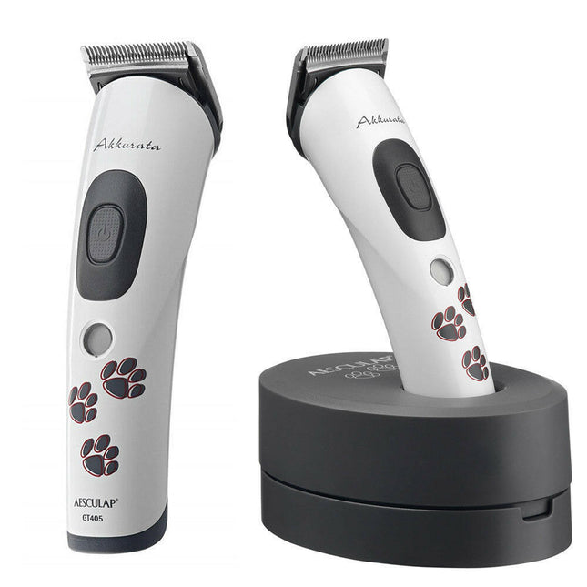Aesculap Akkurata GT405 - professional cordless clipper with adjustable blade.