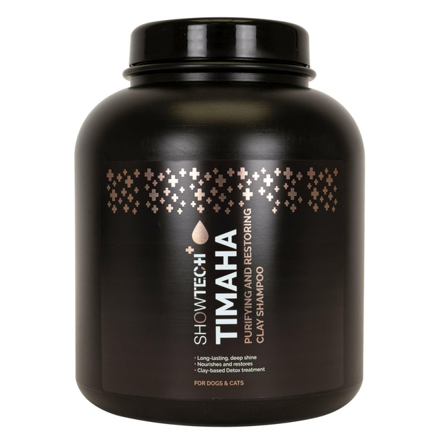 Show Tech+ Timaha Purifying Shampoo - deep cleansing shampoo with clay, for dogs and cats, concentrate - 4.5L.