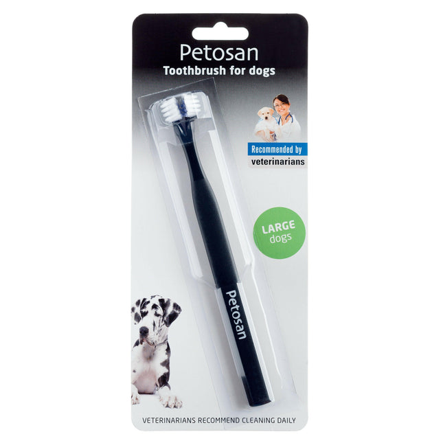 Petosan - toothbrush for large dogs.