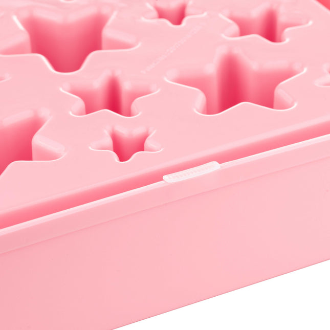 Eat Slow Live Longer Star S - square bowl for dogs that slows down eating, stars.
