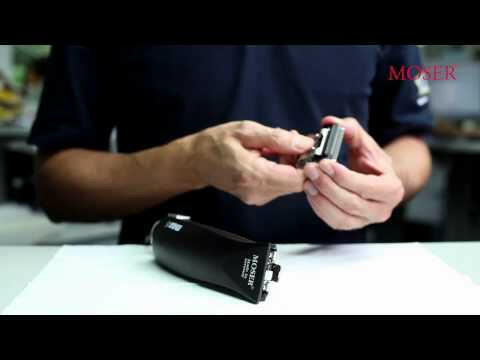 Moser MAX (1245) - powerful, professional motorized clipper with 2 attachments.