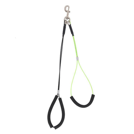 Blovi double grooming leash, coated steel, 47cm/53cm, diameter.