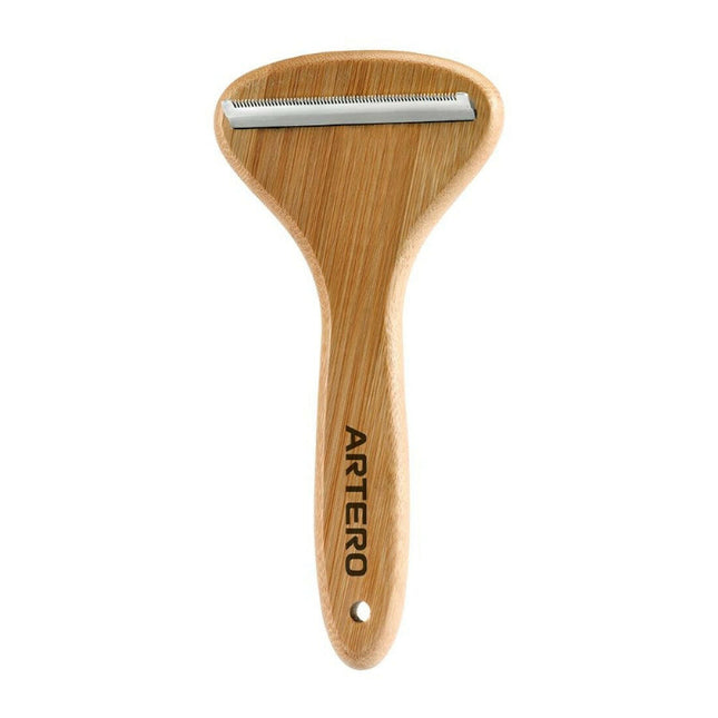 Artero 120° Blade Deshedder M - undercoat and loose hair remover, medium.