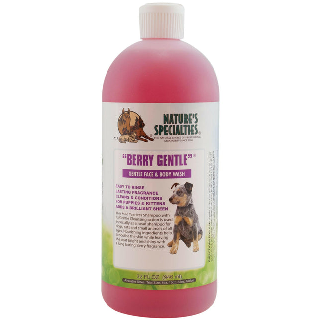 Nature's Specialties Berry Gentle Tearless Shampoo - gentle tearless shampoo for dogs and cats, concentrate 1:16.