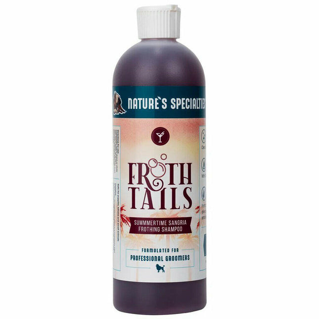 Nature's Specialties Froth Tails Summertime Shampoo - moisturizing shampoo for dogs and cats, with a tropical scent, concentrate 1:50.
