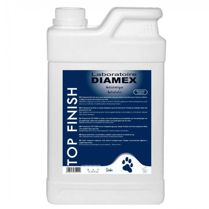 Diamex Top Finish - a preparation with plant glycerin, anti-static and shine-enhancing for fur.