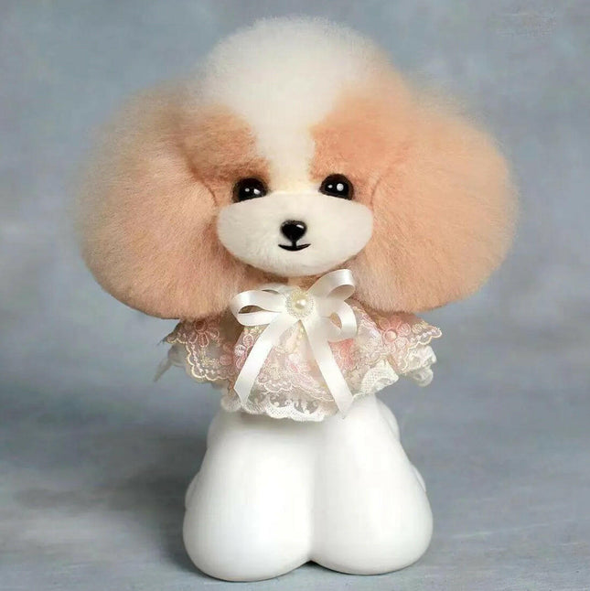 Mr. Jiang Teddy Head Hair - interchangeable fur for the Teddy grooming head, beige.