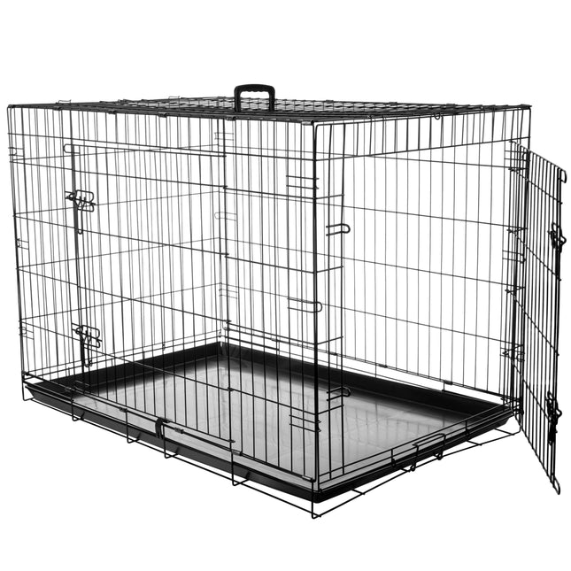 Flamingo Mezo - metal dog crate, XL:.