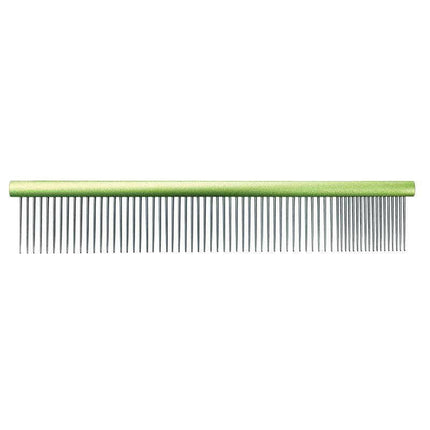 Groom Professional Metal Comb - Mixed Tooth Spacing 80/20.