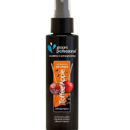 Groom Professional Toffee Apple Cologne - perfumed water for dogs with a caramel apple scent.