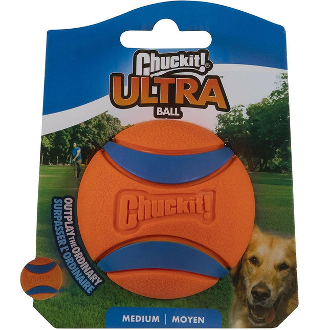 Chuckit! Ultra Ball M (6.4cm) - bouncy dog ball, without squeaker - 1pc.