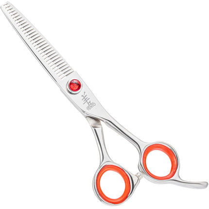 Yento Prime - professional single-sided thinning shears, 30 teeth.
