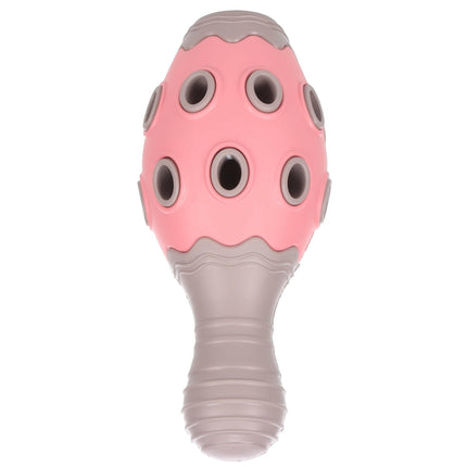 Flamingo Puppy Benty Cone - treat toy for puppies, rattle.