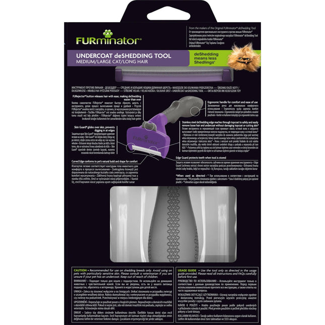 FURminator for Long-Haired Cats.