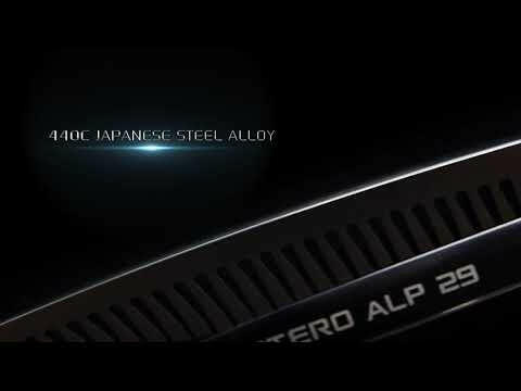 Artero Professional Alp Thinning - professional single-sided thinning shears, micro-grind on each tooth, Japanese steel, 29 teeth.