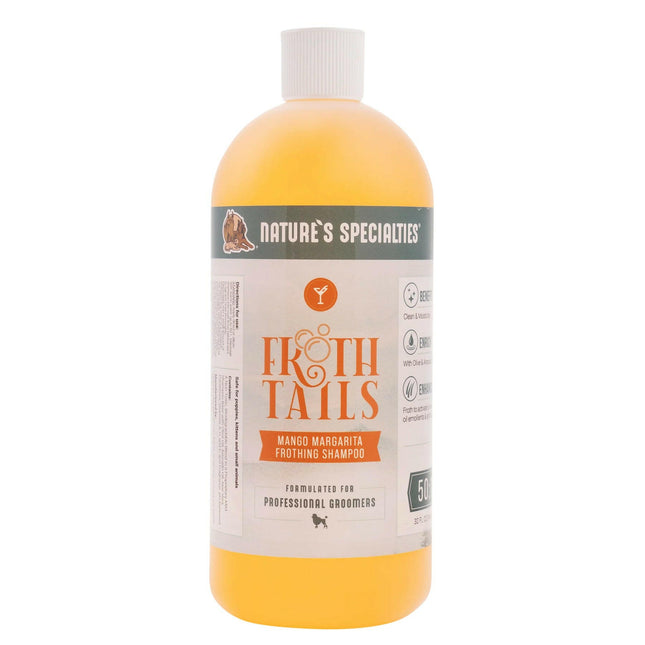 Nature's Specialties Froth Tails Mango Margarita Shampoo - moisturizing shampoo for dogs and cats, with a fruity scent, concentrate 1:50.