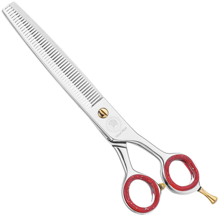 P&W Spartan Men Thinning - high-quality, professional single-sided thinning shears for men with 48 teeth.