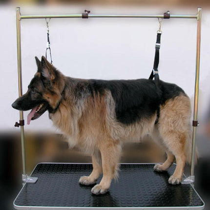 Show Tech Heavy Grooming Noose Set - set of adjustable nylon grooming nooses, length and width adjustable..