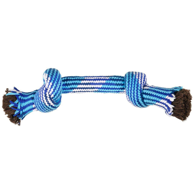 Flamingo Joe Rope 2 Knots - braided rope toy for dogs.